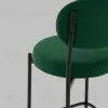 Стул Полубарный Бриф DD велюр зелёный УТ000041513 - 8