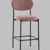 Стул Полубарный Бриф DD велюр пыльно-розовый УТ000041514 - 2