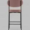 Стул Полубарный Бриф DD велюр пыльно-розовый УТ000041514 - 6