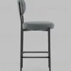 Стул полубарный Бриф DD букле темно-серый УТ000041506 - 4