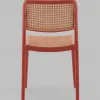 Стул Yona пластиковый красный УТ000040841 - 5
