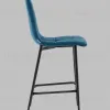 Стул полубарный Одди велюр синий УТ000041434 - 4