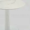 Стол круглый Терралино D90 верх керамика белый матовый, основание металл белый УТ000041595 - 5