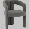 Стул Болинджер букле темно-серый УТ000041355 - 2