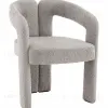 Стул Болинджер букле светло-серый УТ000041354 - 1