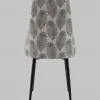 Стул Касаденика велюр серый, спинка гобелен перья УТ000041351 - 6
