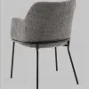 Стул с подлокотниками Кози new ткань букле тёмно-серый УТ000040878 - 6