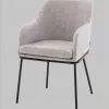 Стул с подлокотниками Кози new ткань букле серый УТ000040876 - 4
