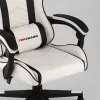 Кресло спортивное TopChairs Shadow бело-черный УТ000039462 - 3