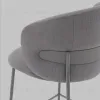 Стул полубарный Блейз велюр серый, каркас серый УТ000041395 - 8