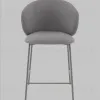 Стул полубарный Блейз велюр серый, каркас серый УТ000041395 - 3