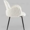 Стул обеденный Wave Stripes букле белый УТ000039505 - 6