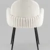 Стул обеденный Wave Stripes букле белый УТ000039505 - 7