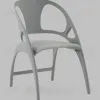 Стул складной Liara пластик серый УТ000040559 - 2