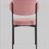 Стул Бриф DD велюр пыльно-розовый УТ000041411 - 5