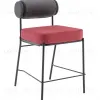 Стул полубарный Ponpoun тёмно-серый бордо УТ000040470 - 1