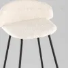 Стул барный Nita букле молочный УТ000040261 - 5