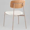 Стул Doe без подлокотников светло-бежевый бежевые ножки УТ000040247 - 8