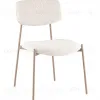 Стул Doe без подлокотников светло-бежевый бежевые ножки УТ000040247 - 1