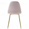 Стул Валенсия SN велюр розовый золотые ножки УТ000040586 - 5