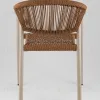 Стул Syna коричневый бежевые ножки УТ000039930 - 7