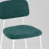 Стул Chao темно-зеленый белые ножки 4 шт. УТ000040814 - 8