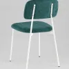 Стул Chao темно-зеленый белые ножки УТ000039973 - 6