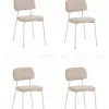 Стул Chao бежевый бежевые ножки 4 шт. УТ000040815 - 1