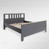 2.08.04.070.15 САГА кровать двойная 160х200 серая/ясень 2.08.04.070.15 - 1