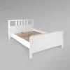 2.08.04.060.14 САГА кровать двойная 140х200 белая/ясень 2.08.04.060.14 - 1
