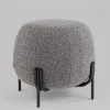 Пуф Флик new ткань букле тёмно-серый УТ000040001 - 1