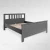 2.08.04.070.4 САГА кровать двойная 160х200 серая 2.08.04.070.4 - 1