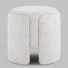 Пуф Taks букле светло-серый УТ000039393 - 4