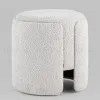 Пуф Taks букле светло-серый УТ000039393 - 2