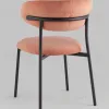 Стул обеденный Ayla коралловый УТ000039046 - 8