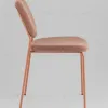 Стул обеденный Gigi коричневый букле розовые ножки УТ000039037 - 6