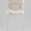 Стул обеденный Gigi серо-бежевый букле кремовые ножки УТ000039038 - 7