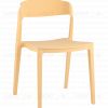 Стул Moris пластик бледно-желтый УТ000039255 - 1