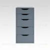 S01026 Ингар 5 комод 36x71x53, серо-бирюзовый S01026 - 2