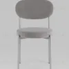Стул Бриф SN велюр серый каркас светло-серый муар УТ000039448 - 2
