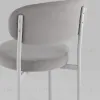 Стул Бриф SN велюр серый каркас светло-серый муар УТ000039448 - 6