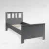 2.08.04.050.4 САГА кровать одинарная 90х200 серая 2.08.04.050.4 - 1