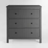 2.08.02.020.4 САГА комод 3 ящика серый 2.08.02.020.4 - 2