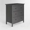 2.08.02.020.4 САГА комод 3 ящика серый 2.08.02.020.4 - 1