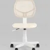Кресло компьютерное детское ЛОЛО бежевый пластик белый УТ000039090 - 3