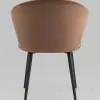 Стул с подлокотниками Codo велюр коричневый УТ000039138 - 6