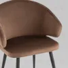 Стул с подлокотниками Codo велюр коричневый УТ000039138 - 9