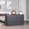 2.03.02.080.4 КАСТОР комод 6 ящиков RU серый 2.03.02.080.4 - 4