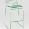 Стул полубарный Danny зеленый с подушкой УТ000038989 - 2