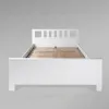 2.08.04.070.1 САГА кровать двойная 160х200 белая 2.08.04.070.1 - 2